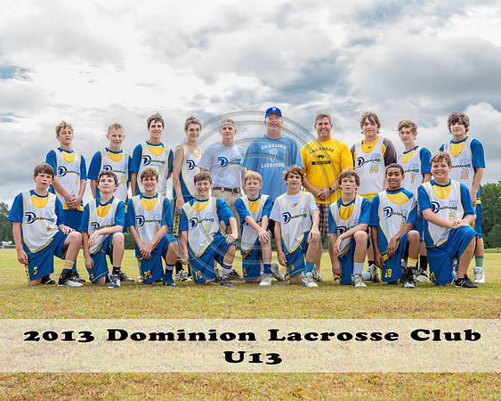 U13 Team Picture