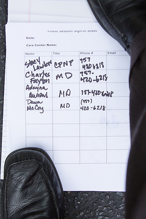 Tidewater Pediatric Consultants Sign-In Sheet