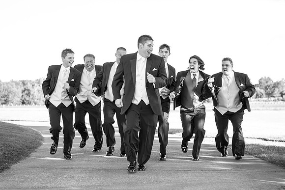 Groomsmen6 b&w