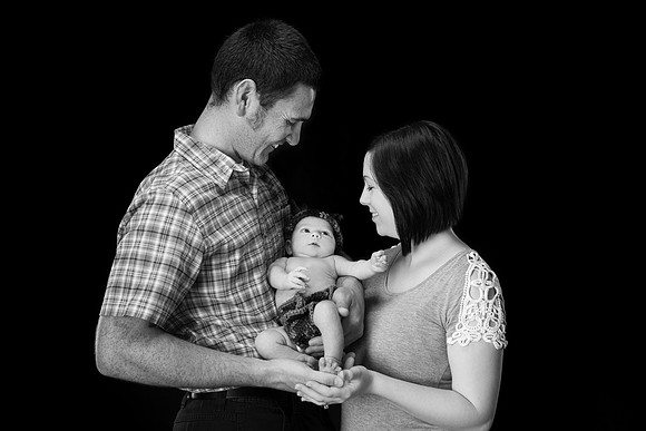 Cameron's Family4b&w