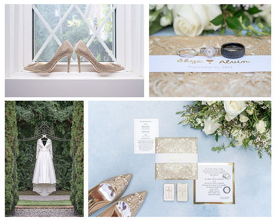 Beige minimalist photo collage